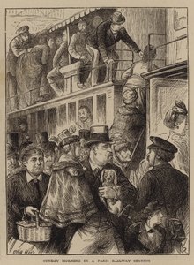 Images de la vie et du caractère à Paris par un artiste anglais, V